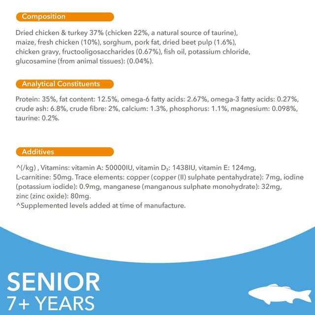 IAMS 7+ Years Senior Dry Cat Food Ocean Fish thumbnail 5