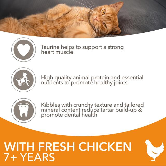 IAMS 7+ Years Senior Dry Cat Food Chicken thumbnail 3