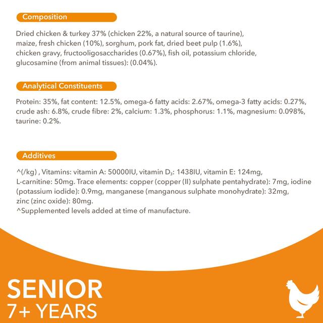 IAMS 7+ Years Senior Dry Cat Food Chicken thumbnail 5