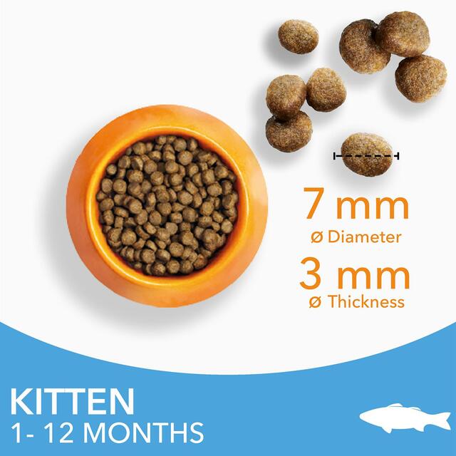 IAMS 1-12 Months Kitten Dry Cat Food Ocean Fish thumbnail 4