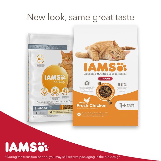 IAMS 1+ Years Indoor Dry Cat Food Chicken thumbnail 7