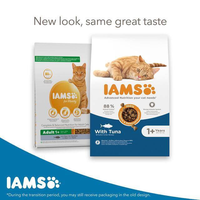 IAMS 1+ Years Adult Dry Cat Food Tuna thumbnail 9