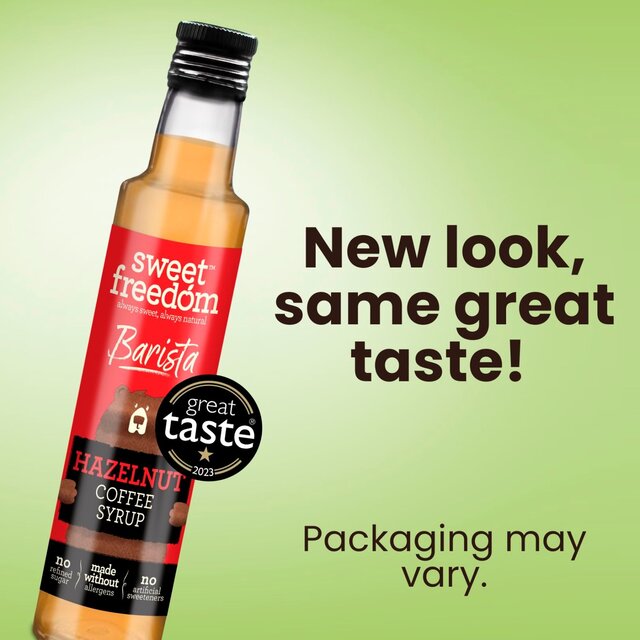 Sweet Freedom Barista Syrup Hazelnut thumbnail 2