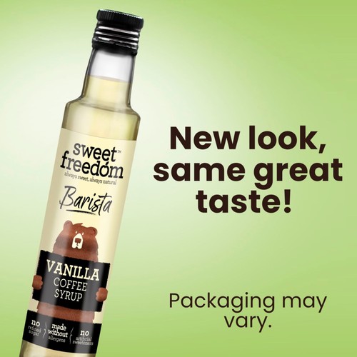 Sweet Freedom Barista Syrup Vanilla thumbnail 2