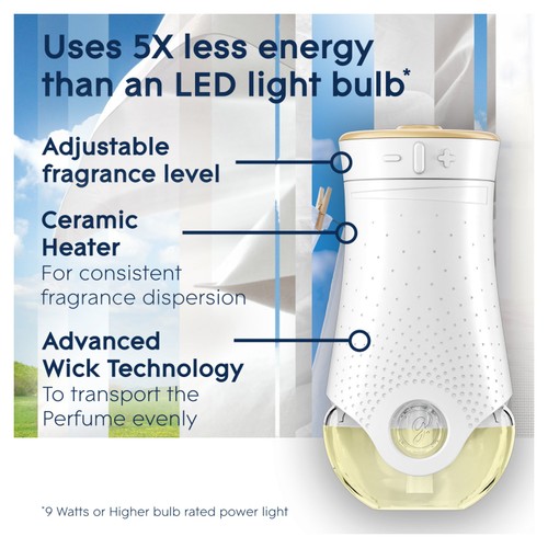Glade Plug In Holder & Refill, Electric Scented Oil, Clean Linen thumbnail 5