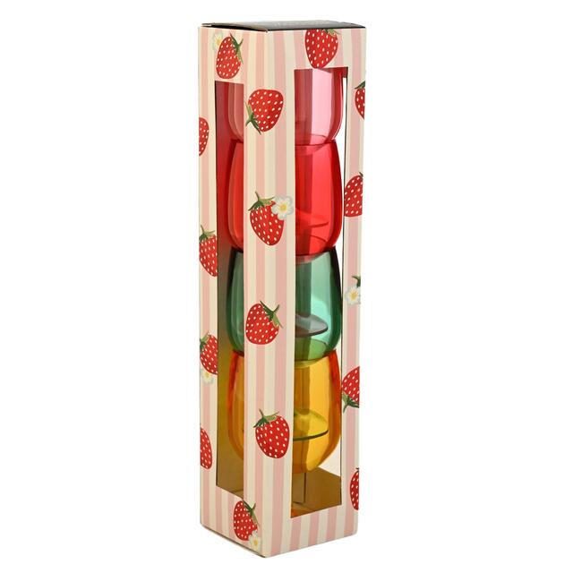 Summerhouse Strawberries & Cream Stacking Wine Glass Picnic Set thumbnail 3