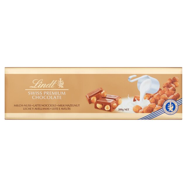 Lindt Gold Bar Milk Chocolate & Hazelnut thumbnail 3
