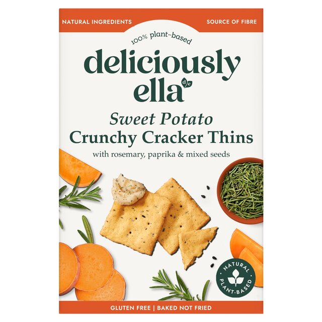 Deliciously Ella Sweet Potato Cracker Thins thumbnail 2