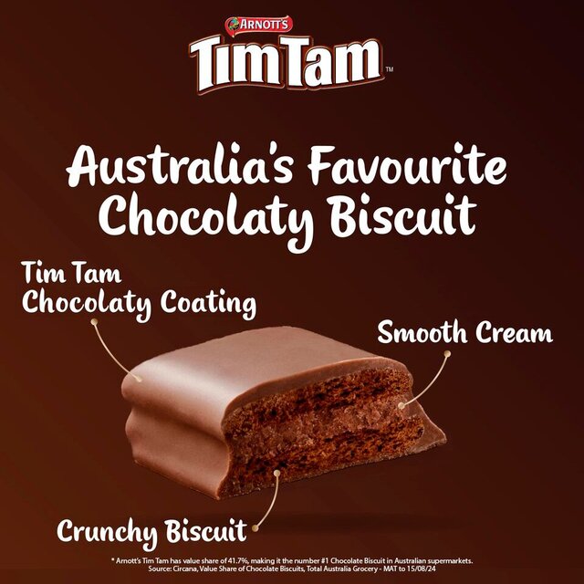 Tim Tam Original Chocolate Biscuits thumbnail 4