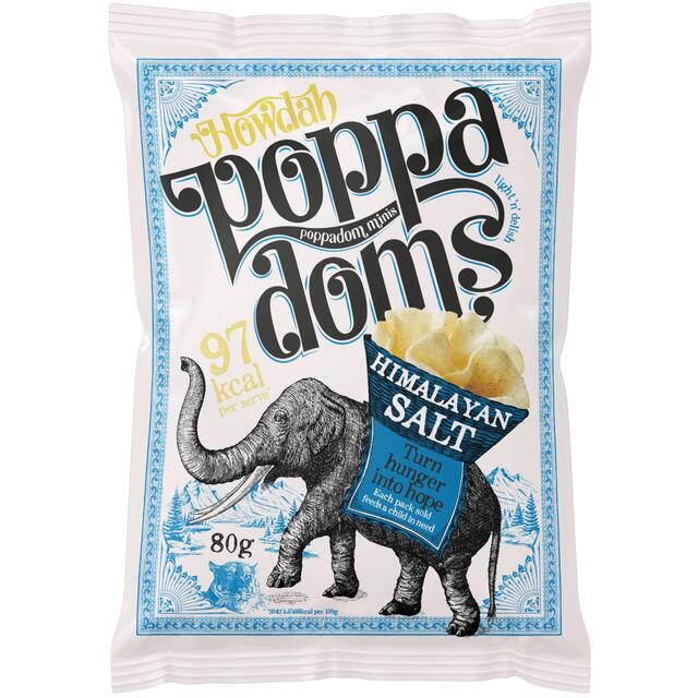 Howdah Poppadoms Himalayan Sea Salt