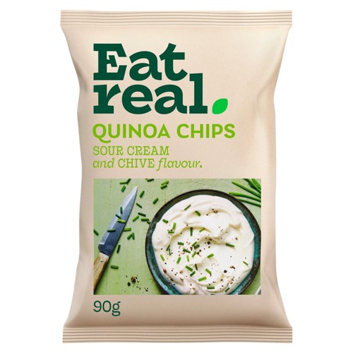 Eat Real Quinoa Chips Sour Cream & Chive Sharing
