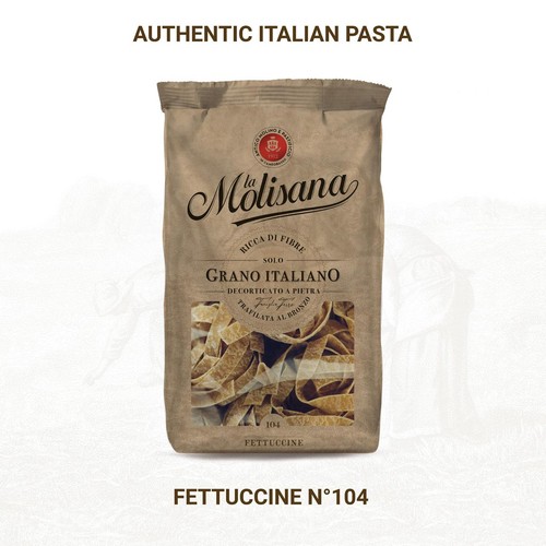 La Molisana Wholewheat Fettuccine Pasta No.104 thumbnail 2