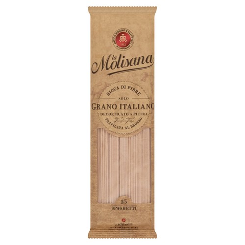 La Molisana Wholewheat Spaghetti Pasta No.15 thumbnail 2