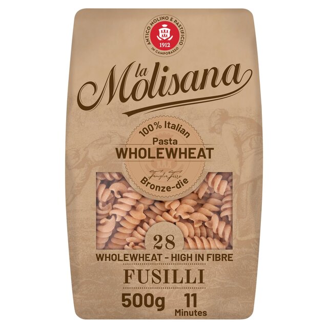 La Molisana Wholewheat Fusilli Pasta No.28