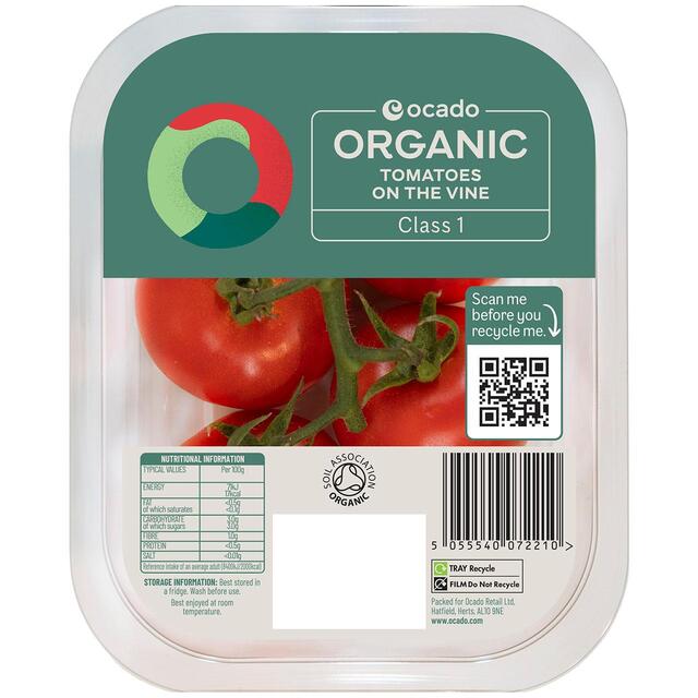 Ocado Organic Tomatoes on the Vine thumbnail 2
