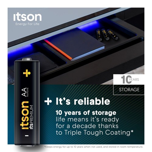 itson Itspremium 10 AA Alkaline Battery thumbnail 4