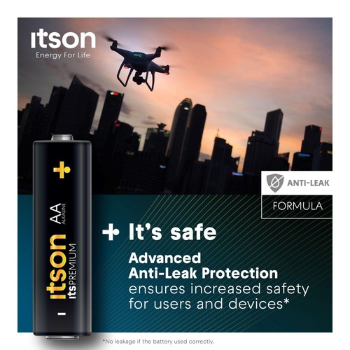 itson Itspremium 8 AA Alkaline Battery thumbnail 5