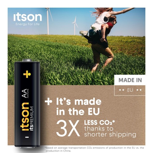 itson Itspremium 8 AA Alkaline Battery thumbnail 6
