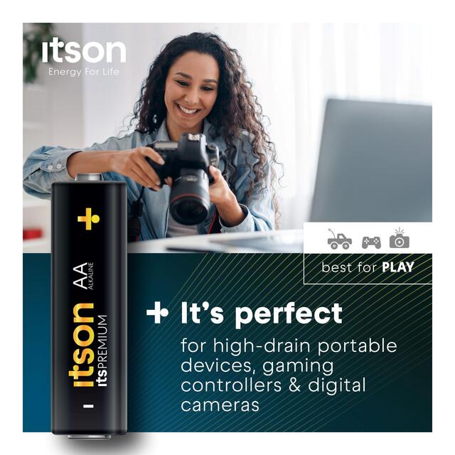 itson Itspremium 8 AA Alkaline Battery thumbnail 3