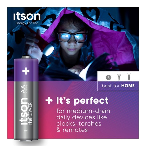 itson Itspower AA 10 Alkaline Battery thumbnail 3