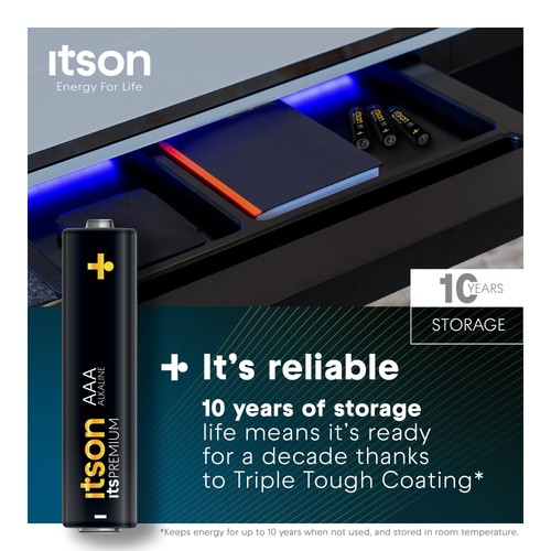 itson Itspremium 10 AAA Alkaline Battery thumbnail 6