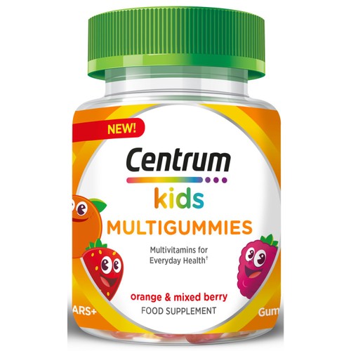 Centrum Kids Multigummies Orange and Mixed Berry Food Supplement