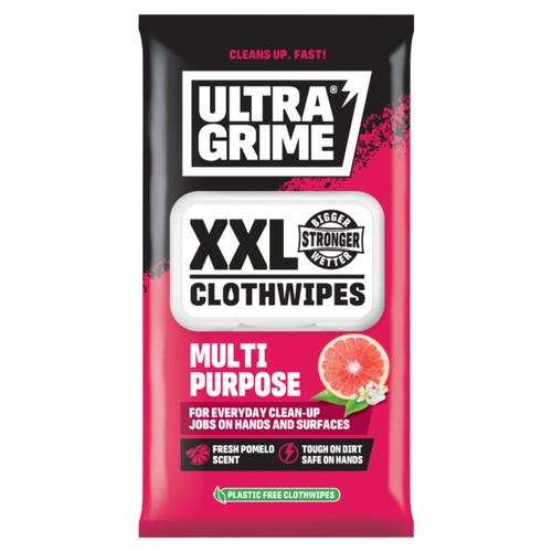 UltraGrime Multipurpose Pomelo XXL Clothwipes