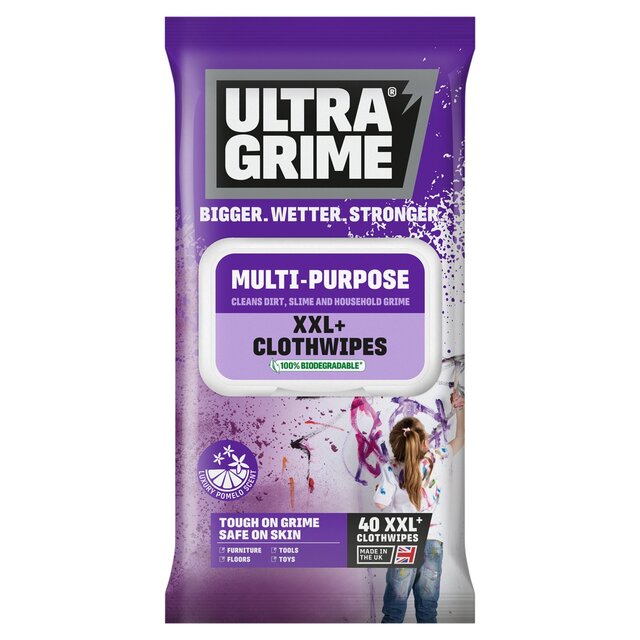 UltraGrime Multipurpose Pomelo XXL Clothwipes