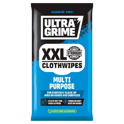 UltraGrime Multipurpose XXL Clothwipes