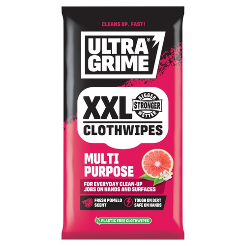 UltraGrime Multipurpose Pomelo XXL Clothwipes