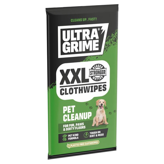 UltraGrime Pet Cleanup XXL Clothwipes thumbnail 2