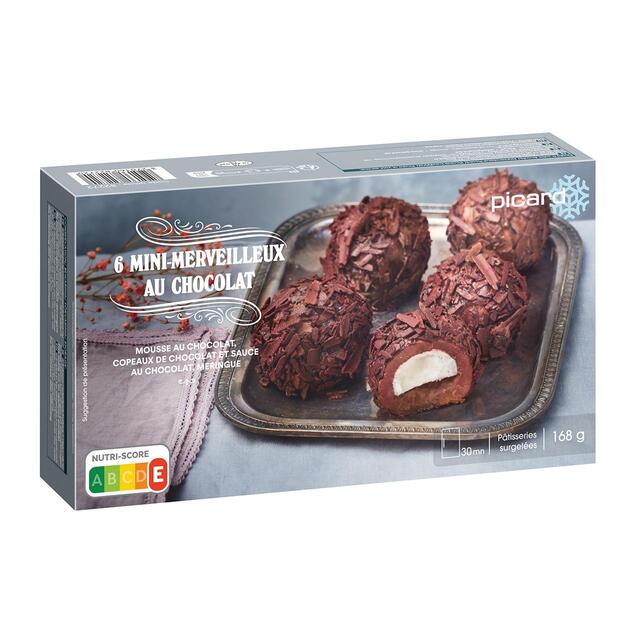 Picard 6 Mini Chocolate Merveilleux