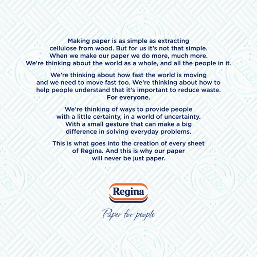 Regina Blitz Kitchen Roll 280 Supersized Sheets 4 Roll thumbnail 6