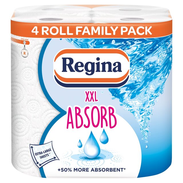 Regina Absorb Kitchen Roll 300 Supersized Sheets