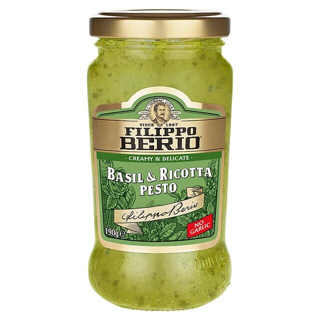 Filippo Berio Basil & Ricotta Pesto thumbnail 2