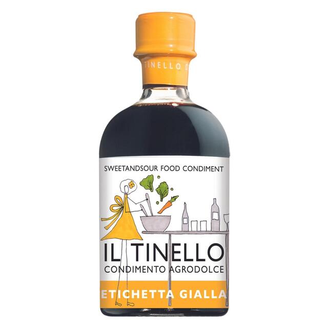 Il Tinello Balsamic Vinegar of Modena IGP Yellow Label High Acidity