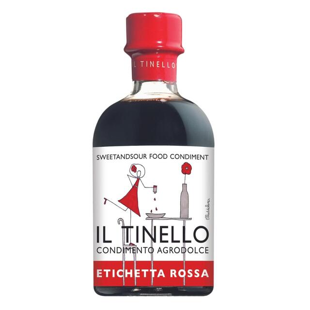 Il Tinello Balsamic Vinegar of Modena IGP Red Label Low Acidity