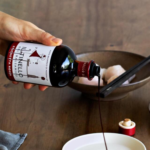 Il Tinello Balsamic Vinegar of Modena IGP Red Label Low Acidity thumbnail 3
