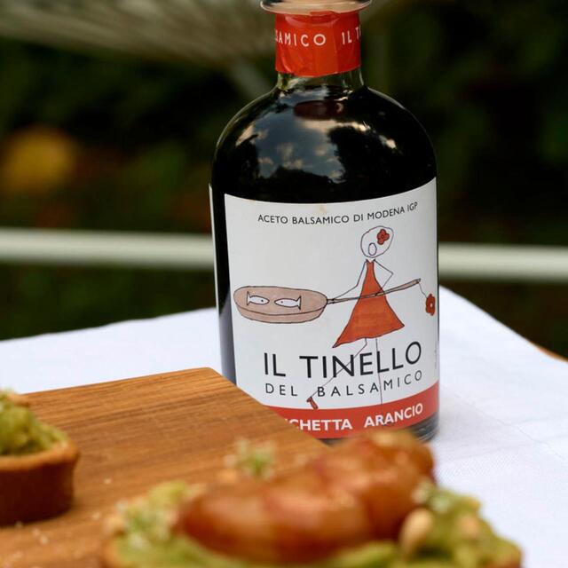 Il Tinello Balsamic Vinegar of Modena IGP Orange Label Medium Acidity thumbnail 3