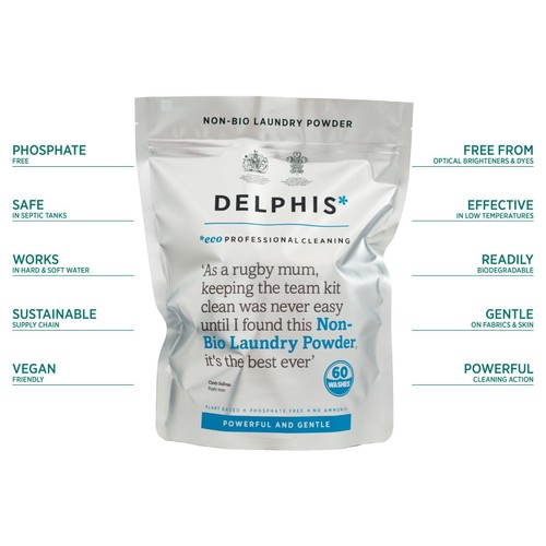 Delphis Eco Non-Bio Washing Powder 60 Washes thumbnail 2