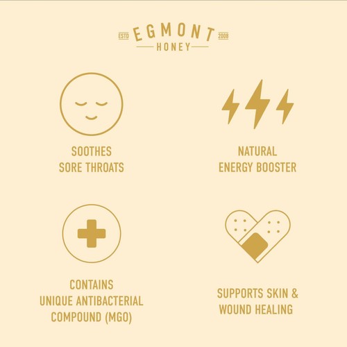 Egmont Honey 550 MGO Manuka Honey thumbnail 6