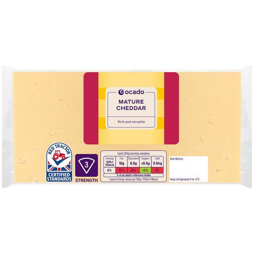Ocado Mature Cheddar thumbnail 2