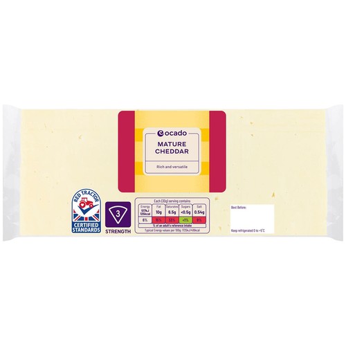 Ocado Mature Cheddar thumbnail 2