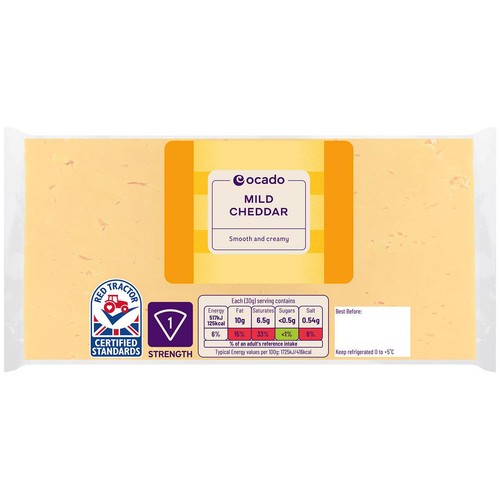 Ocado Mild Cheddar thumbnail 2