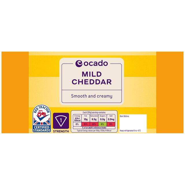 Ocado Mild Cheddar thumbnail 2