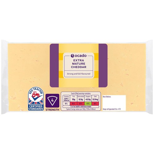 Ocado Extra Mature Cheddar thumbnail 2