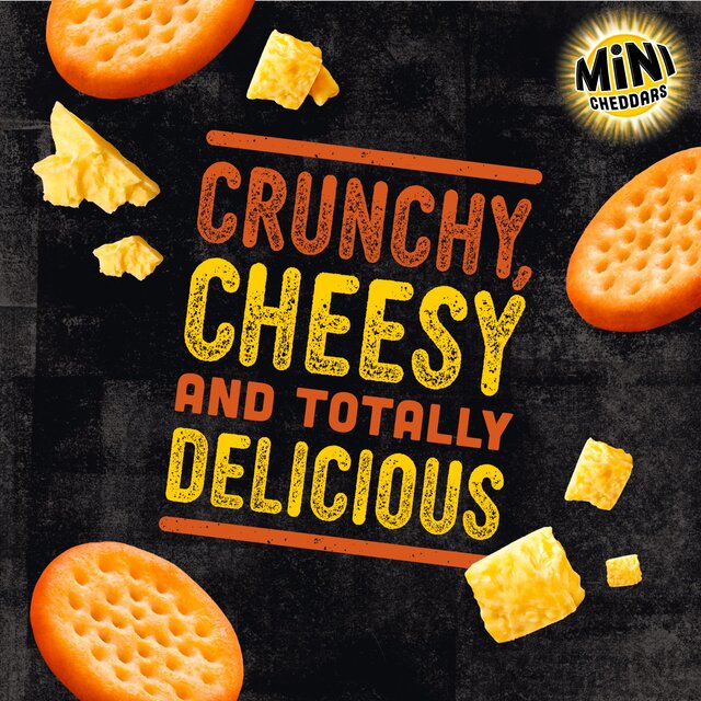 Jacob's Mini Cheddars Smoked Cheddar Multipack Baked Snacks thumbnail 3