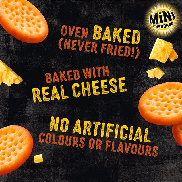 Jacob's Mini Cheddars Smoked Cheddar Multipack Baked Snacks thumbnail 5