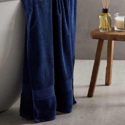 M&S Super Soft Pure Cotton Face Towels, Midnight thumbnail 2