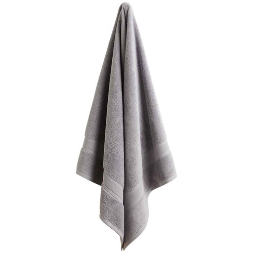 M&S Super Soft Pure Cotton Face Towels, Light Grey thumbnail 2